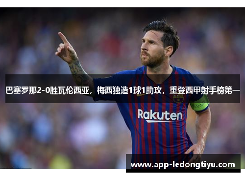 巴塞罗那2-0胜瓦伦西亚，梅西独造1球1助攻，重登西甲射手榜第一